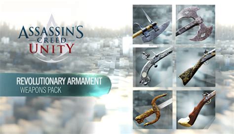 Buy Assassin S Creed Unity Revolutionary Armaments Pack Pc Dlc Ubisoft