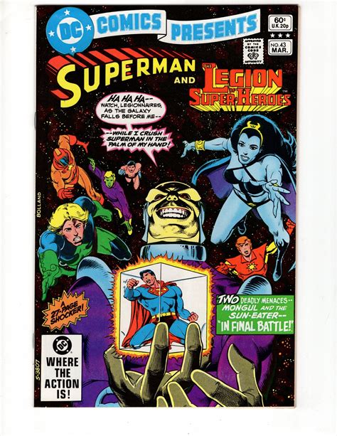 Dc Comics Presents 43 Legion Of Super Heroes Appearance Comic