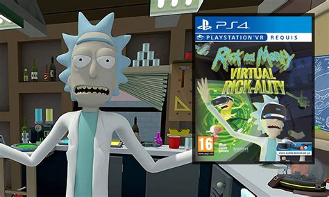 Rick And Morty In Vr Playstation A First Person Shooter Game Novint