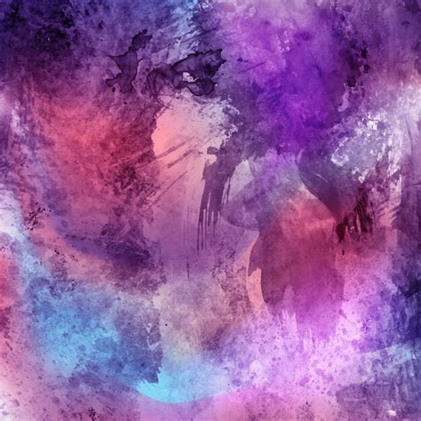 Premium Vector Watercolor Abstract Background With Grunge Effect