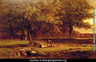 George Inness The Complete Works Evening