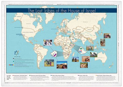 Lost Tribes Map Free Download Jewish Voice