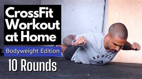 Crossfit Bodyweight Workout Workout Of The Day Youtube