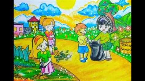 Montase Lingkungan Bersih