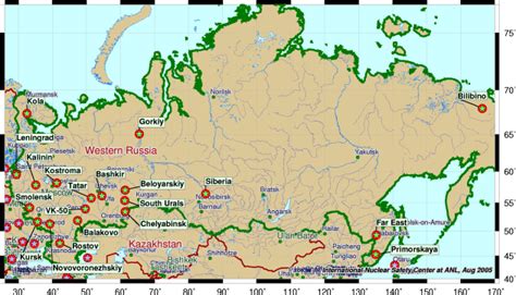 Obyvateľstvo obce bolo presídlené a obec bola zrušená z dôvodu výstavby jadrovej elektrárne. Liste der Kernkraftwerke in Russland