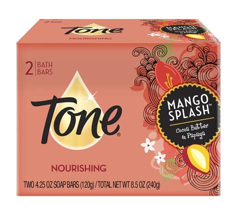 Tone Bath Soap Mango Splash With Cocoa Butter And