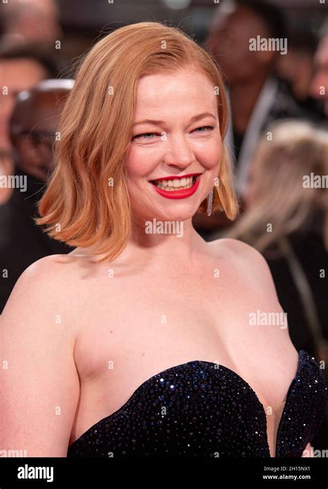 London England October 15 Sarah Snook Attends The Uk Premiere Of Succession During The