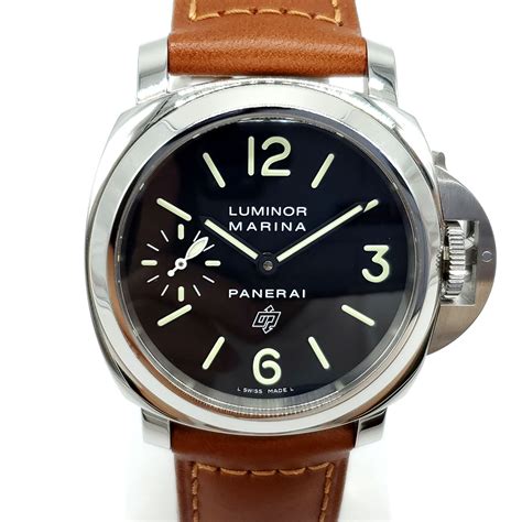 Panerai Luminor Marina Pam01005 Mechanical Watch Dr Runway