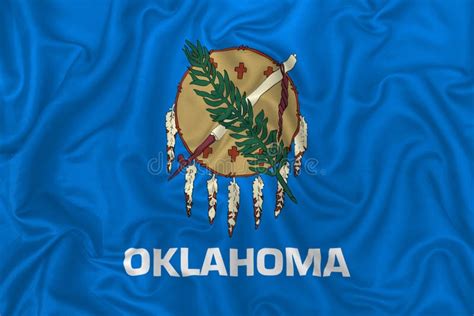 Oklahoma State Flag Stock Illustration Illustration Of Destination