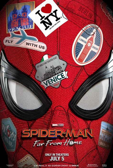 Spider Man Far From Home 2019 Poster 1 Trailer Addict