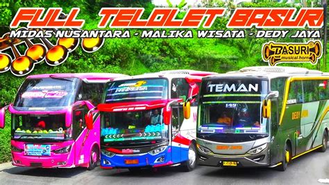 Kompilasi Telolet Basuri Viral Terbaru 2023 Bus Telolet Jalur