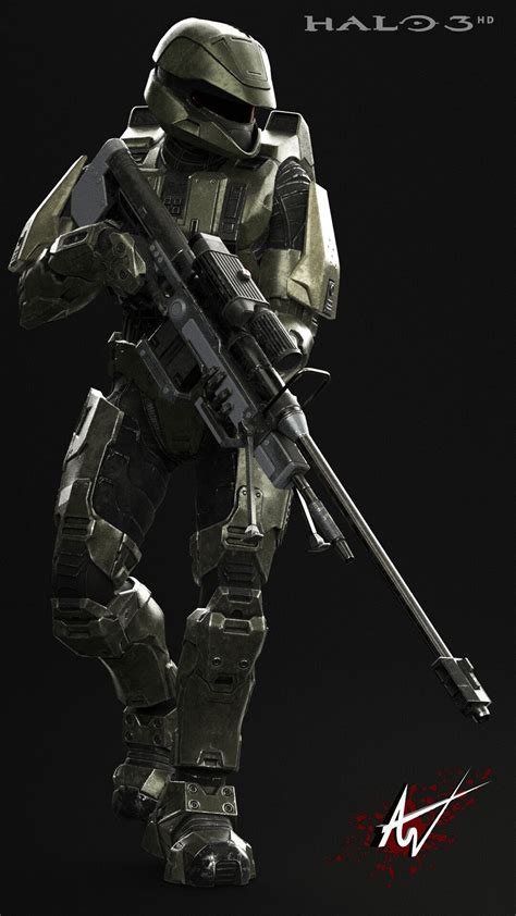 Halo 3 Scout Hd By Abimael Salazar Halo Armor Halo Spartan Armor