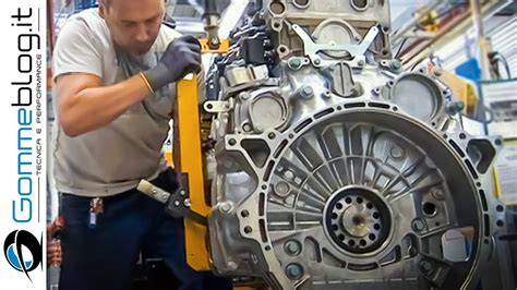 Truck Engine Production Mercedes Actros Assembly Youtube