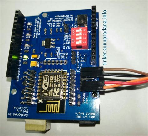 Arduino Esp8266 Wifi Shield V10 Wangtongze Tinker