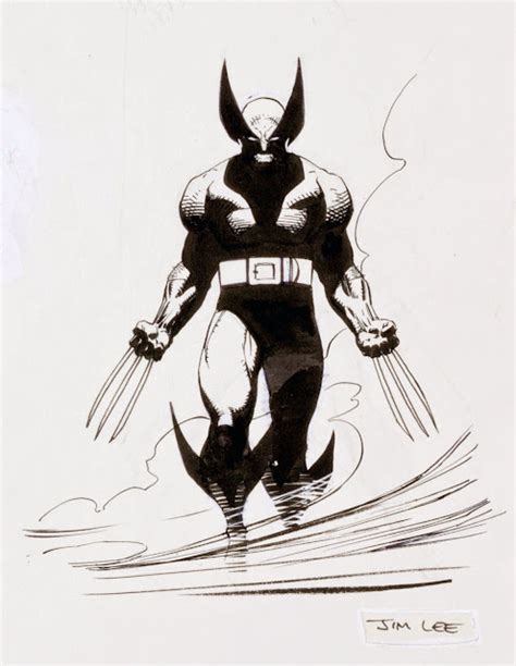 Marvel Comics Of The 1980s Wolverine By Jim Lee