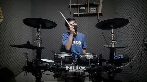 slank pandangan pertama drum cover nux dm7x youtube
