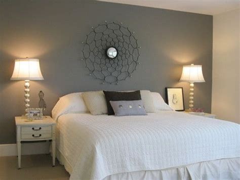 Love The Gray And White Very Crisp And Clean Bed Without Headboard