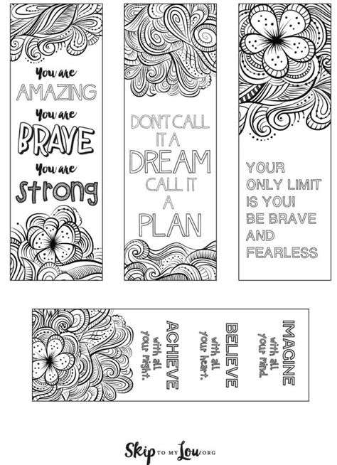 We did not find results for: Coloring Bookmarks with Quotes | Skip To My Lou