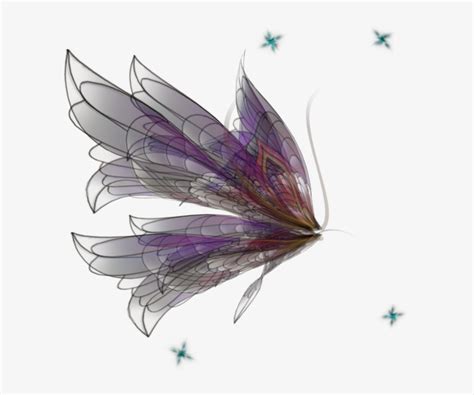 Download Fairy Wings Side View Png Vector Freeuse Download Realistic