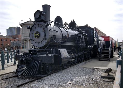 Chicago Burlington Quincy Steam Locomotive 710 Photograph