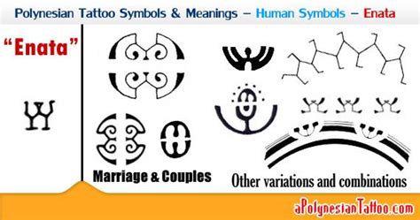 Polynesian Tattoo Symbols And Meanings Human Symbols Enata Tattoo