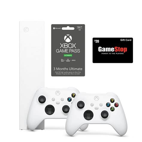 Can i apply for a gamestop credit card. Xbox Series S and White Controller System Bundle with $20 GameStop Gift Card | | GameStop