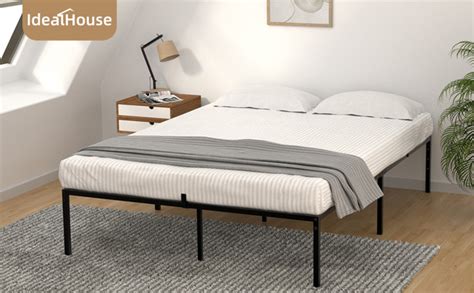 Idealhouse Full Metal Platform Bed Frame With Sturdy Steel