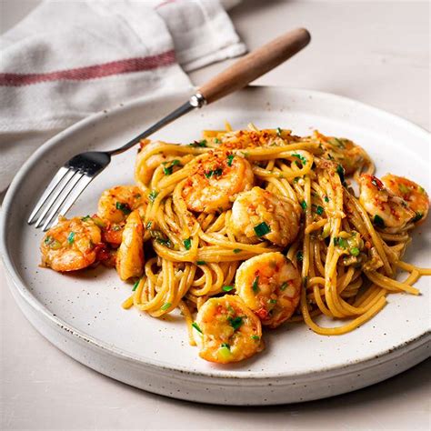 Garlic Prawn Spaghetti Quinlans Kerry Fish