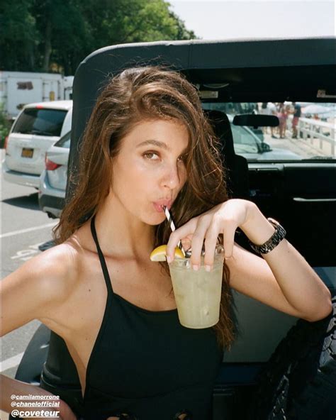 Camila Morrone Updates On Instagram Some Behind The Scene Photos Of