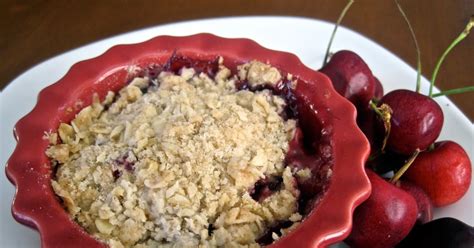 My Baked Love Cherry Crumble