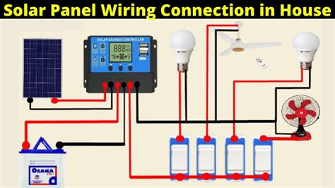 Solar Panel Wiring Connection In House Wiring Diagram Complete House