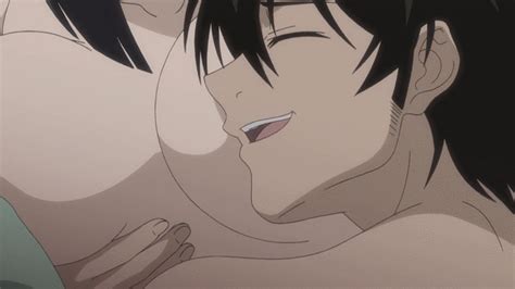 Rule 34 Animated Bed Black Hair Breast Pillow Breasts