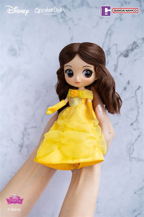 Qposket Doll~disney Princess Belle~ Disney 公仔玩具郵購 Premium Bandai 臺灣 官方