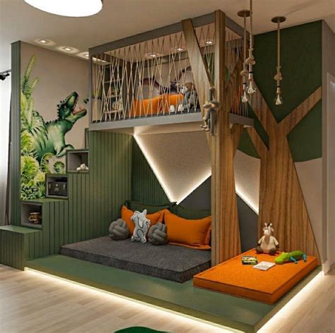 12 Amazing Dinosaur Inspired Bedrooms For Kids Ideas And Inspo Cool