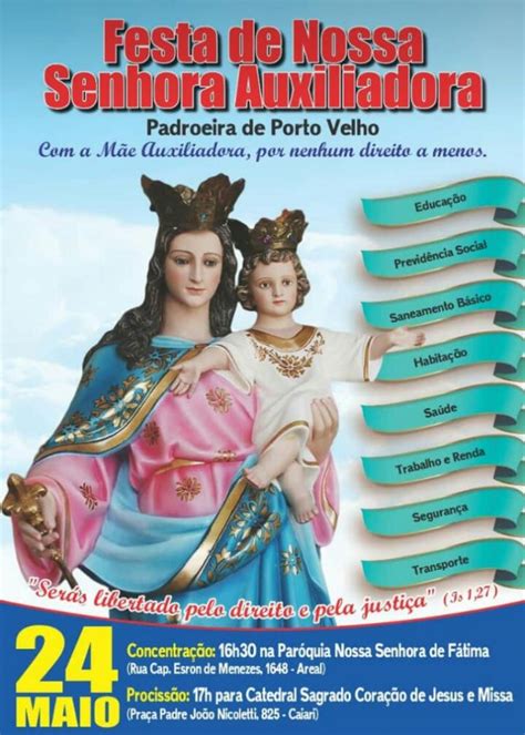 Nossa senhora auxiliadora » amigos do céu. Dia de Nossa Senhora Auxiliadora será celebrado com ...