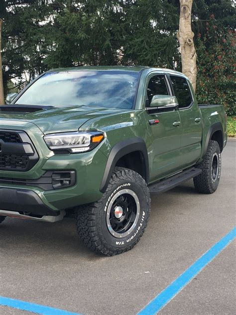 Army Green Thread Lets Keep It Green In 2021 Toyota Tacoma Trd