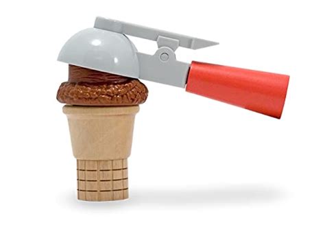 Melissa Doug Scoop And Stack Ice Cream Cone Magnetic Pretend Play Set