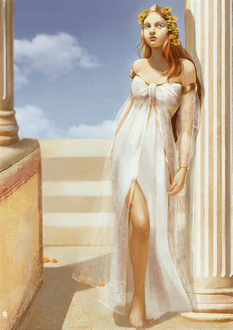 Artstation Afrodite G I I H Zeus Family Hesiod Theogony Homer Iliad Daughter Of Zeus