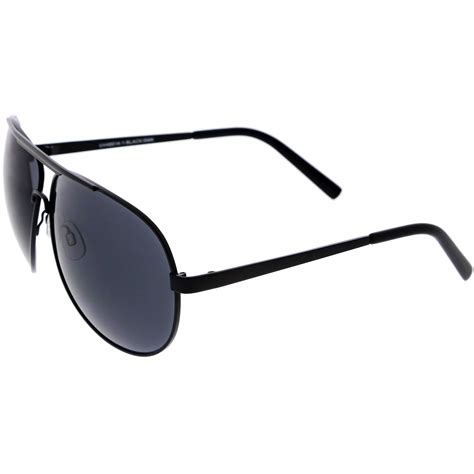 Extra Large Metal Oversize Frame Aviator Sunglasses 1580 70mm Metal Aviator Sunglasses
