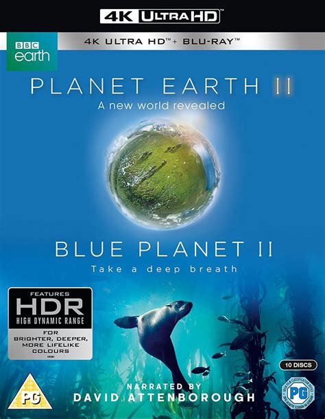 Planet Earth Ii And Blue Planet Ii 4k Uhd Blu Ray Amazones Cine Y