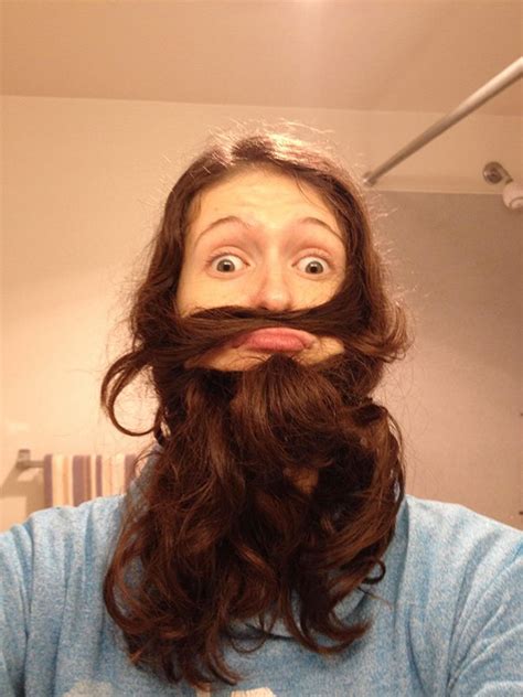 women    hair   wonderful beards     laugh