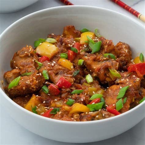 Indo Chinese Chicken Manchurian Recipe Yellow Chilis
