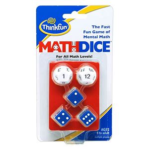 Math Dice game - Card & Dice Games-Kids : The Games Shop | Board games | Card games | Jigsaws ...