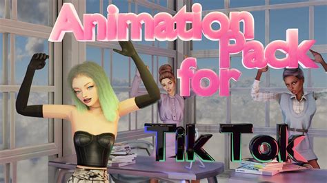 SIMS ANIMATION PACK For TIK TOK Para Ti Plastic By Sisters Lapay