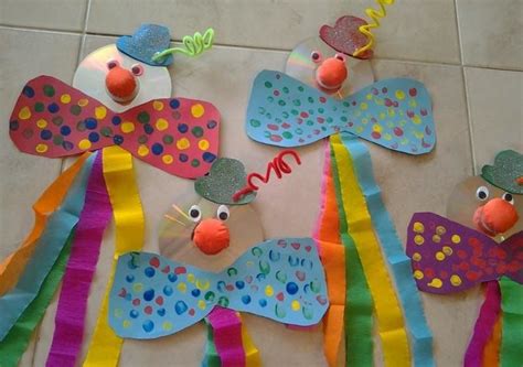 Karneval gehört zu den wichtigsten festen im rheinland. clown craft idea (2) | Crafts and Worksheets for Preschool,Toddler and Kindergarten | Fasching ...