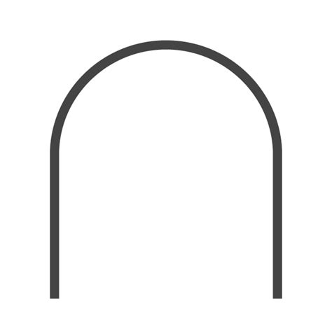 Arch Outline Png