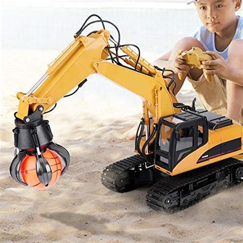 Huina Rc Truck24g 16ch Remote Control Construction Toy Bulldozer Snow