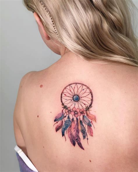 Tatuaje Atrapasueños Por Anna Botyk Tatuajes Para Mujeres