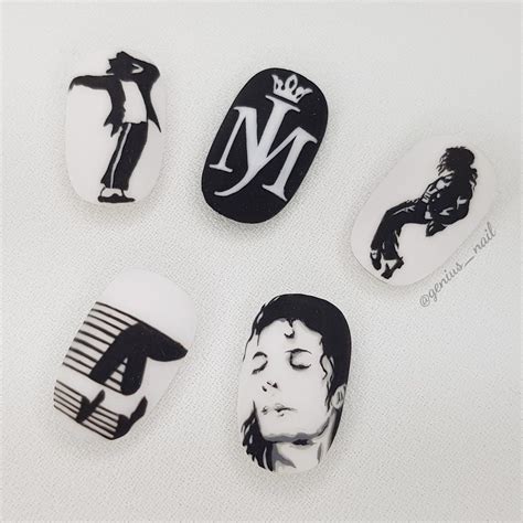 Michael Jackson Nails Instagram Geniusnail Michael Jackson Nails