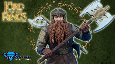 Gimli Senhor Dos Anéis Lord Of The Rings Select Action Figure Review